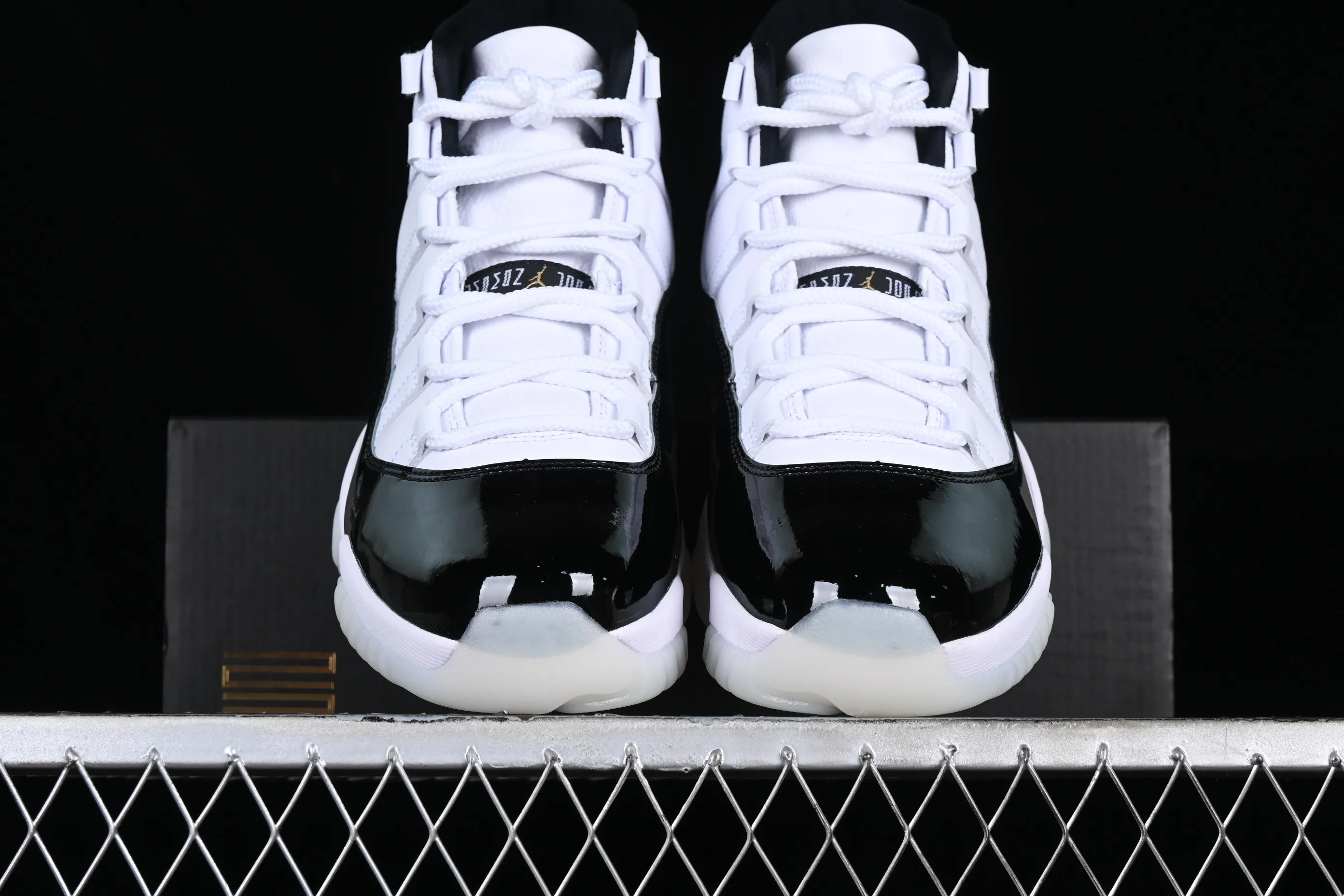 All categories Air Jordan Jordan series basketball shoes Air Jordan 11 LJR version Air Jordan 11 "DMP" AJ11 Joe 11 gold brick Kang buckle CT8012-170